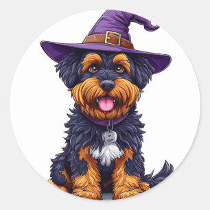 Adesivo Cachorro de Halloween