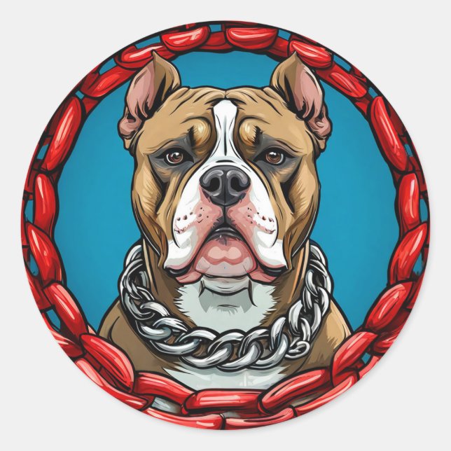 Adesivo Cachorro de Raça Pura Legal (Frente)