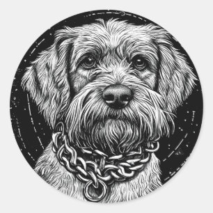 Adesivo Cachorro de Raça Pura Legal