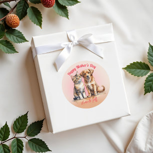 Adesivo Cachorro e Cachorro Cachorro