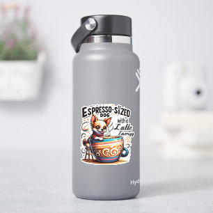 Adesivo Cachorro Espresso com Energia Latte
