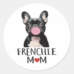 Adesivo Cachorro francês fofo