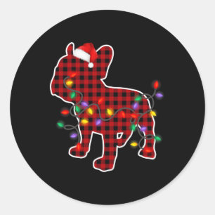 Adesivo Cachorro-Grande Cachorro Papai Noel Natal Pijamas