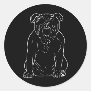 Adesivo Cachorro-Grande-pai Com Cachorro-Pulmão