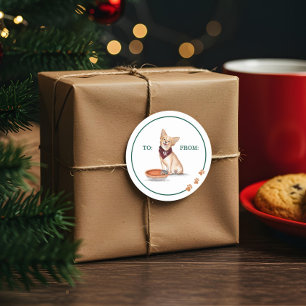 Adesivo Cachorro Malvado Chihuahua come torta de abóbora