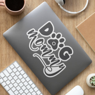 Adesivo Cachorro Mamãe Contour