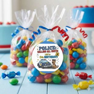 Adesivo Cachorro Policial Chamando Todas as Unidades Menin