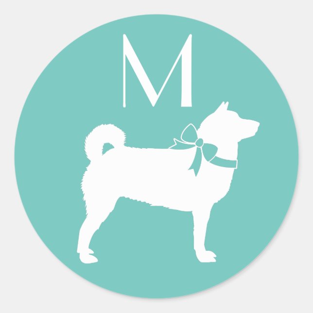 Adesivo Cachorro Shiba Inu (Frente)