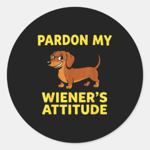 Adesivo Cachorro Vienense Dachshund