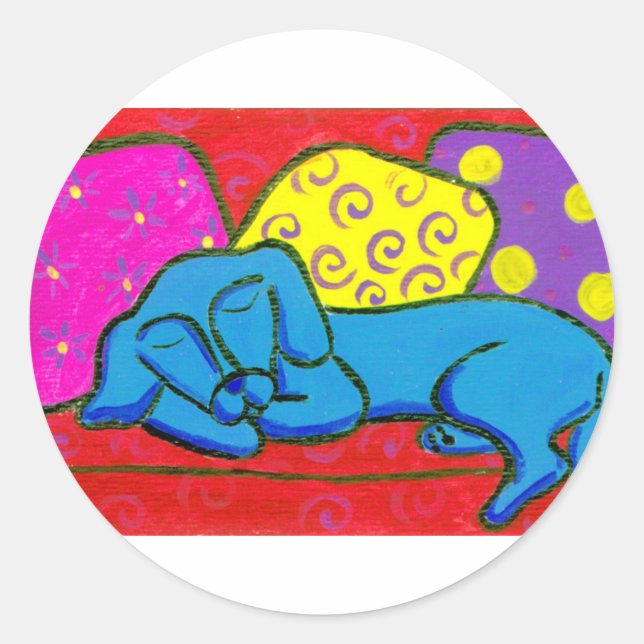 Adesivo CachorroCansado (Frente)