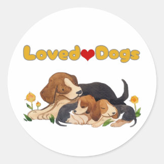 Adesivo cachorros amados
