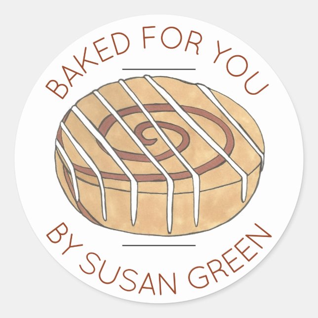 Adesivo Cachorros De Cinnamon Homemade Caçados Para Você F (Frente)