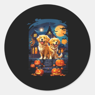 Adesivo cachorros de Halloween 