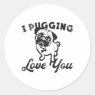 Adesivo Cachorros I Shih Tzu Não Puppy Vintage Engraçado