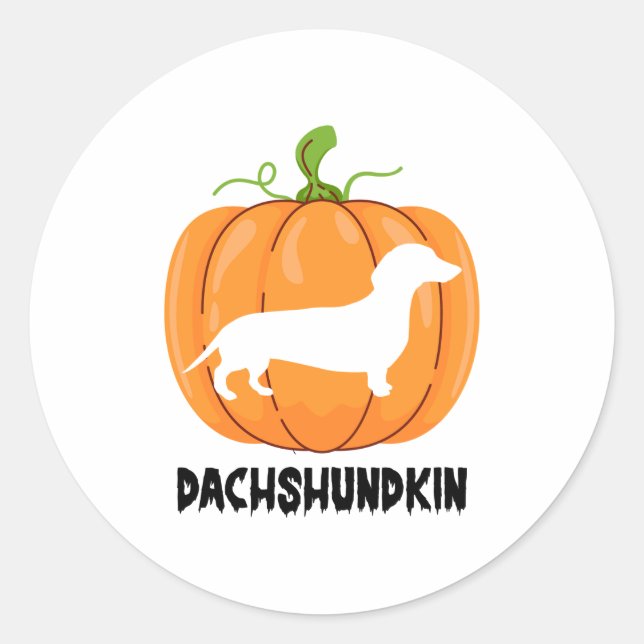 Adesivo Cachshund Halloween (Frente)
