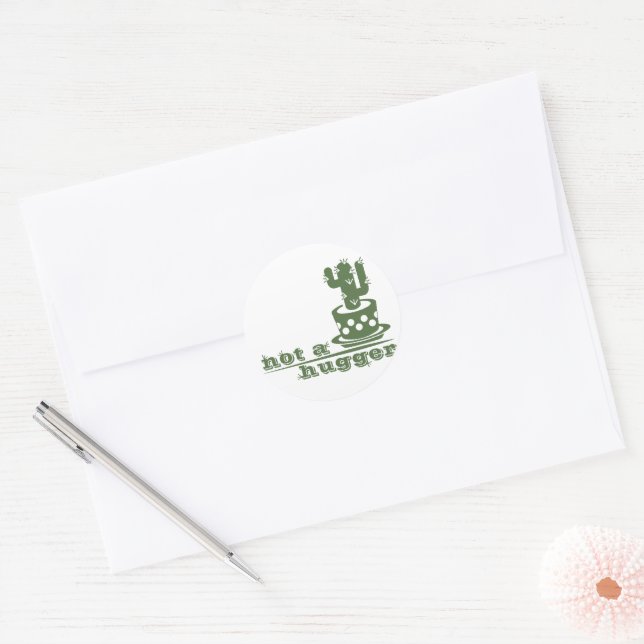 Adesivo Cactos não é um cacto engraçado (Envelope)