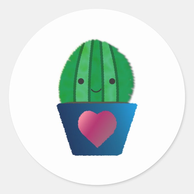 Adesivo Cactus Love (Frente)