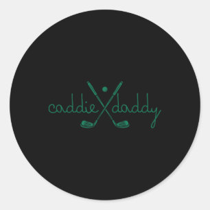 Adesivo Caddie Pai Cute Golfing Funny 1rua Birthda