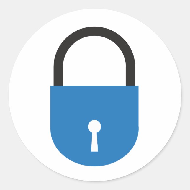 Adesivo 🔒 - cadeado (Frente)