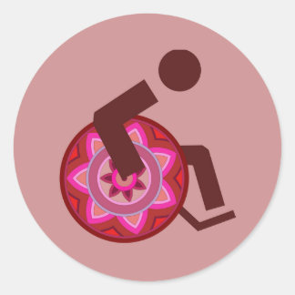 ADESIVO CADEIRA DE RODAS MADEIRA DIFERENTE DE PESSOAS CAPA