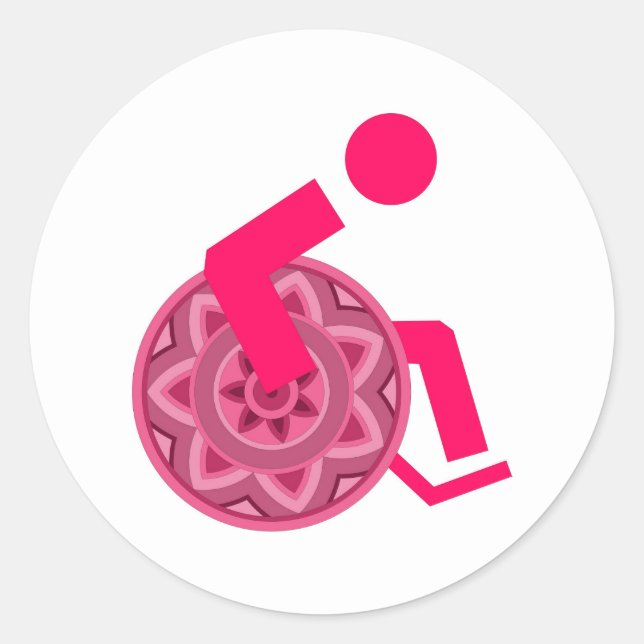 ADESIVO CADEIRA DE RODAS MADEIRA DIFERENTE DE PESSOAS CAPA (Frente)