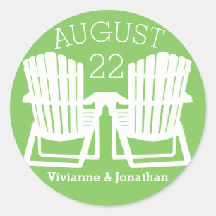 Adesivo Cadeiras de Adirondack