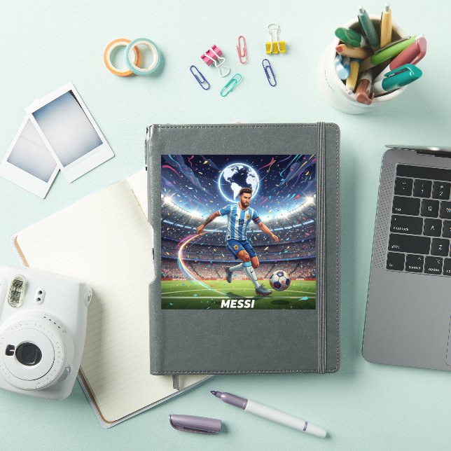 Adesivo Caderno de Ação de Lendas do Futebol (Capa para iPad)