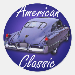 Adesivo Cadillac 1949 americano do clássico