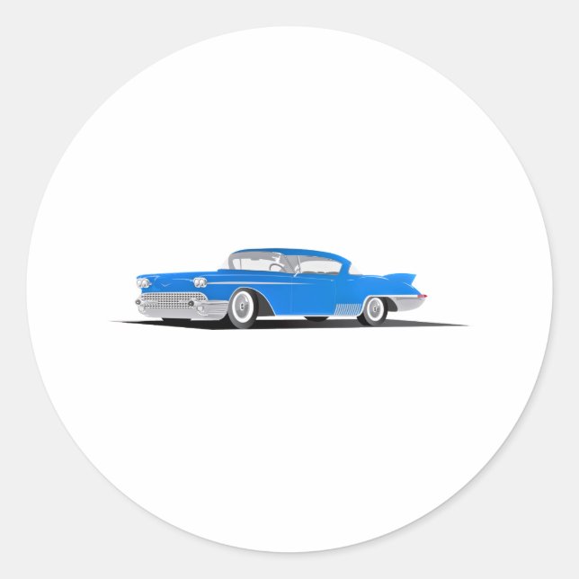 Adesivo cadillac El Dorado de 1958 (Frente)