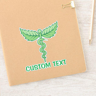 Adesivo Caduco com Folhas