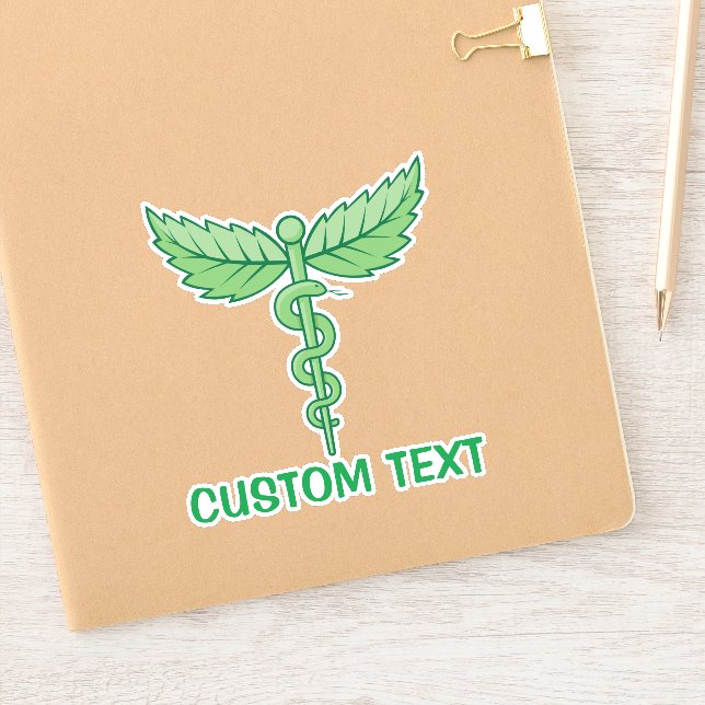Adesivo Caduco com Folhas (Notebook)