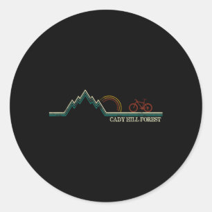 Adesivo Cady Hill Mountain Bike Vermont Stowe 