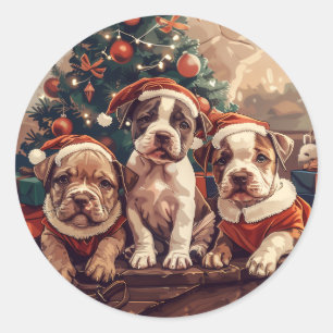 Adesivo Cães de Cachorro Pit Bull de Natal
