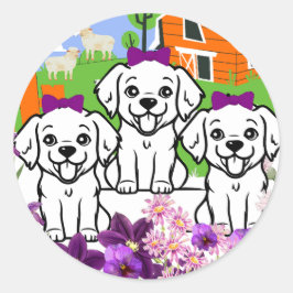 Adesivo Cães de Fazenda