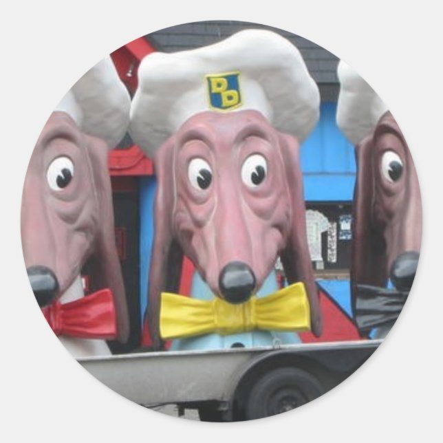 Adesivo Cães de Jantar (Frente)