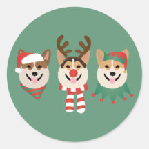 Cães de Natal Pembroke Welsh Corgi