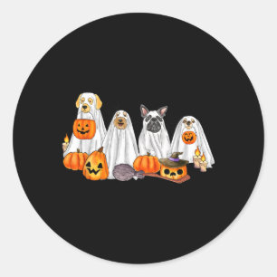 Adesivo Cães Fantasmas de Halloween _ Excesso de Cutez de 