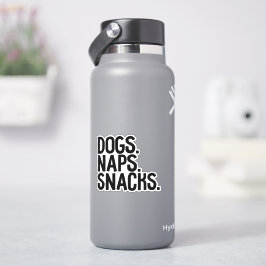 Adesivo Cães Naps Snacks
