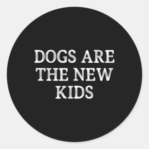Adesivo Cães São Os Novos Garotos - Estilo Vintage -