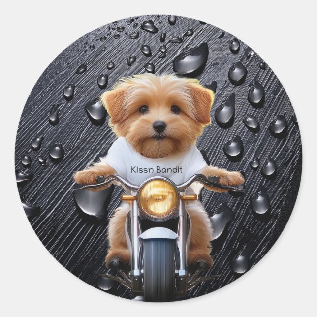 Adesivo Cães sendo cães (Frente)