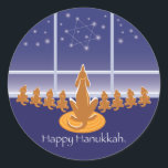 Adesivo Cães WagsToWish_Menorah<br><div class="desc"></div>