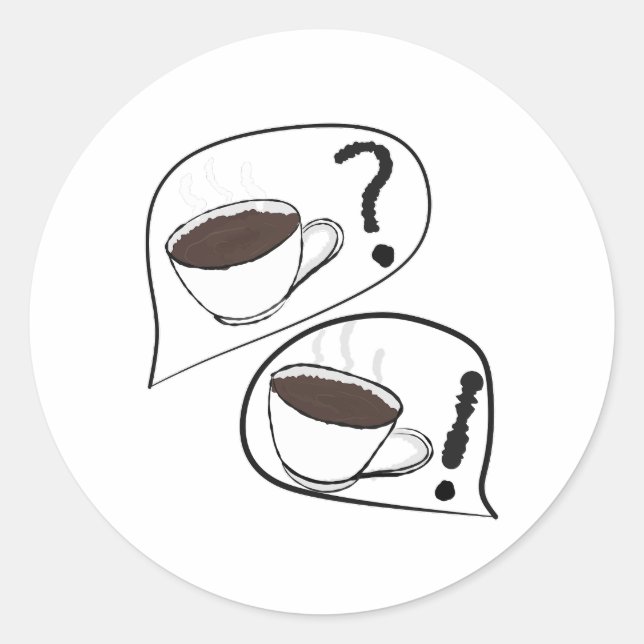 Adesivo Café? (Frente)