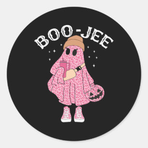 Adesivo Café Amantes Cute Ghost Halloween Costume Boujee