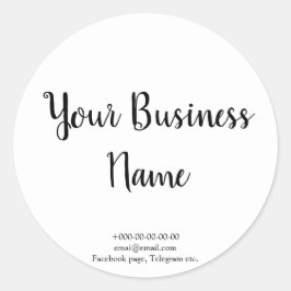 Adesivo Café branco rico, padaria, rua de cozinha