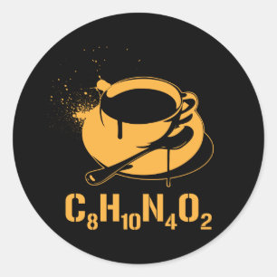 Adesivo Café C8H10N4O2