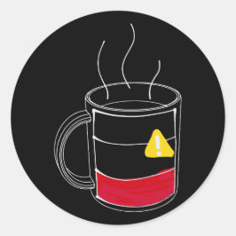 Adesivo Café Críticamente baixo