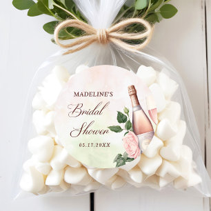 Adesivo Café da Manhã e Champanhe Bridal Shower