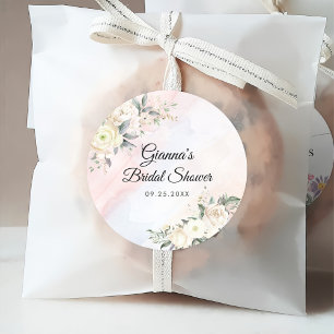 Adesivo Café da Manhã Floral E Brinde De Chá De Noiva Espu