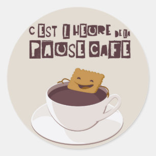 Adesivo Café da pausa