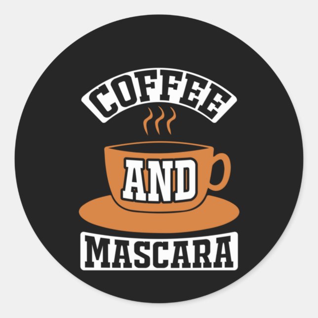 Adesivo Café De Arte E Rímel (Frente)